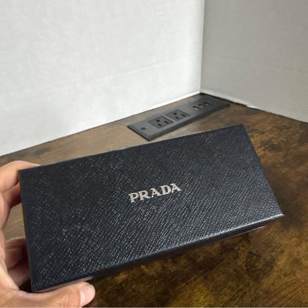 Prada Black Case for eye  Glasses Case Only Luxury Accessory. - Picture 2 of 6